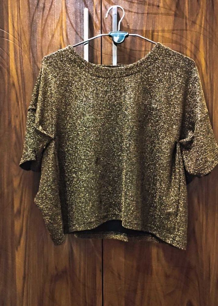Sparkly Gold Top
