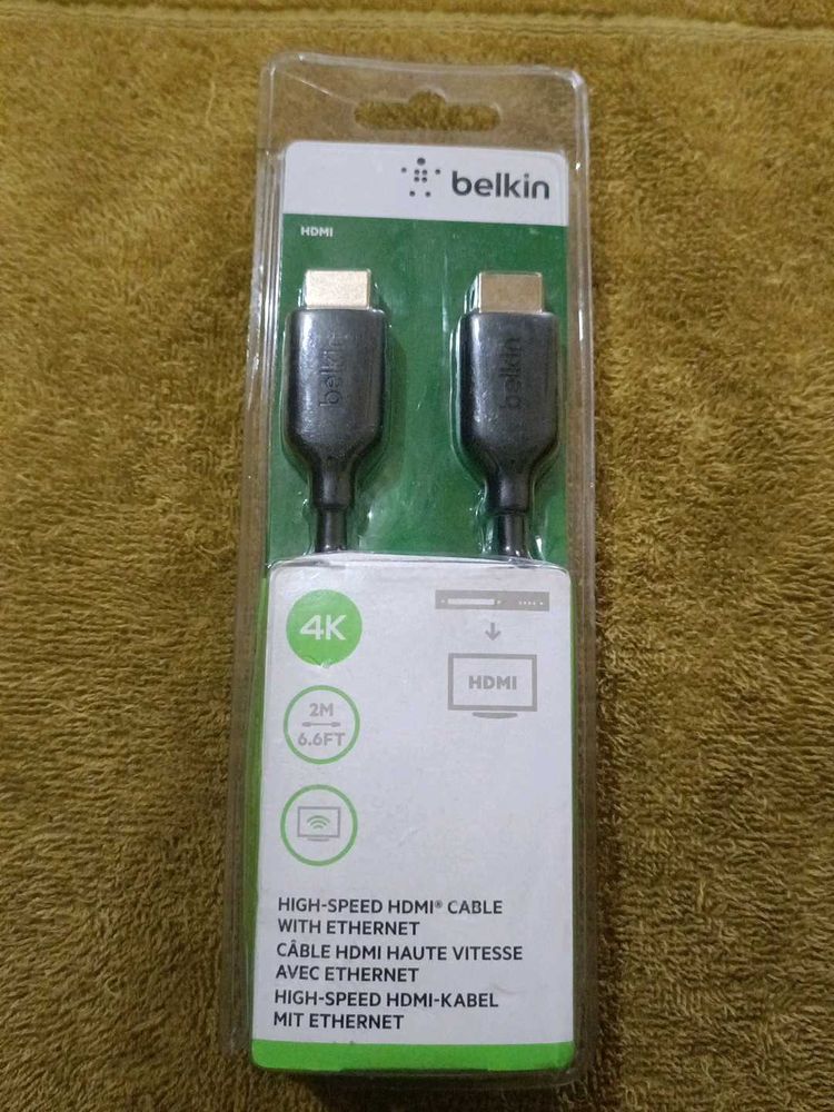 Belkin High Speed HDMI Cable With Ethernet