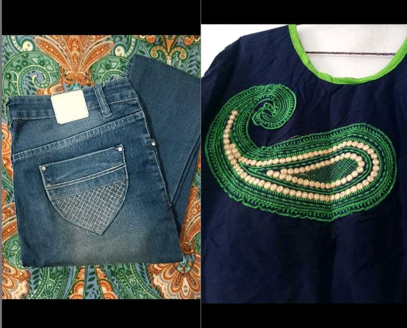 Jeans And Top Combo