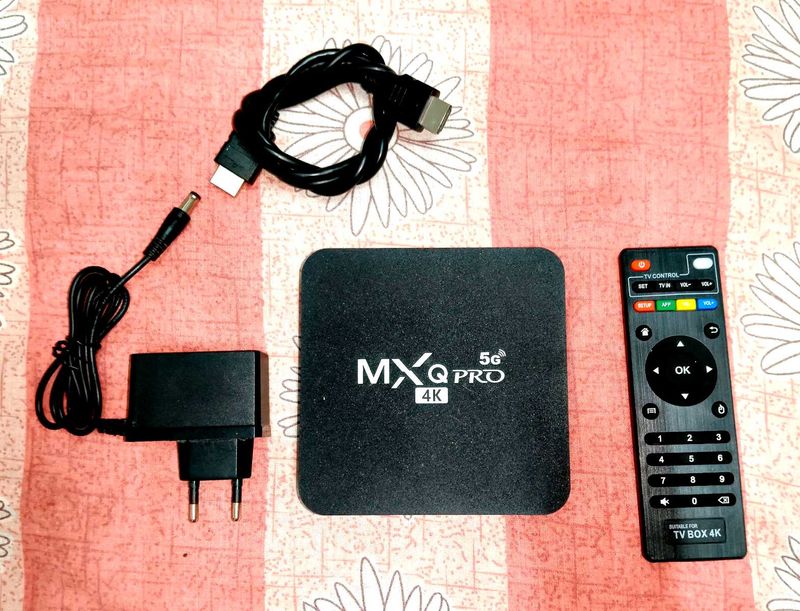 MXQ Pro 4K 5G Android TV Box