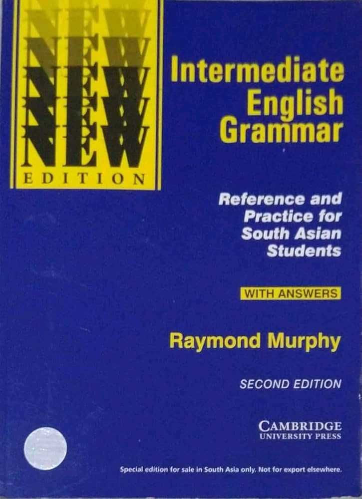 Intermediate English Grammar Book