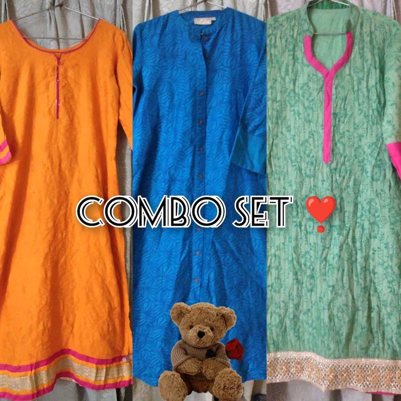 Kurti Set (Pack Of 3)