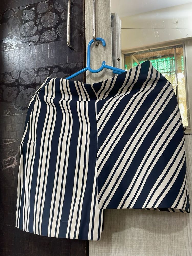 Striped Mini Skirt