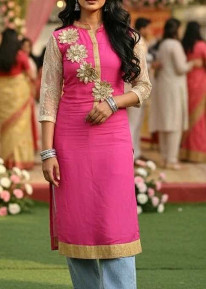 Pink Kurti