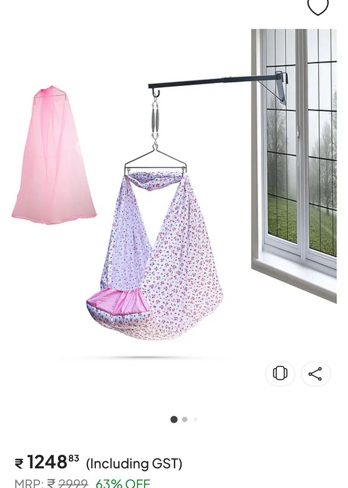 Baby Cradle with Net