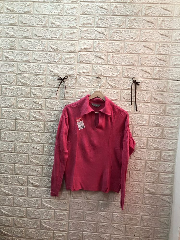 Pink Long Sleeve Top🌷