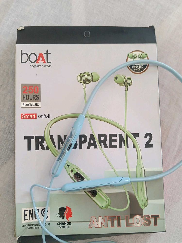 Boat Transparent neckband
