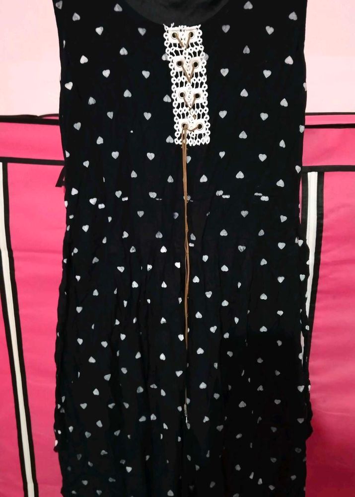Black Polka Dot Dress