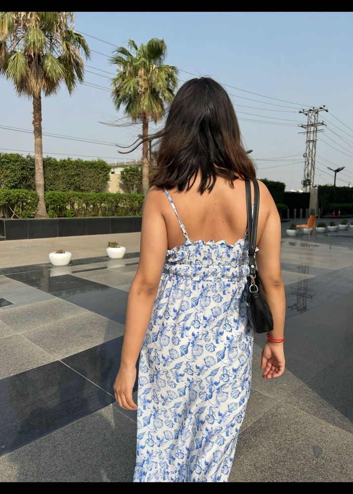 Floral Print Maxi Dress