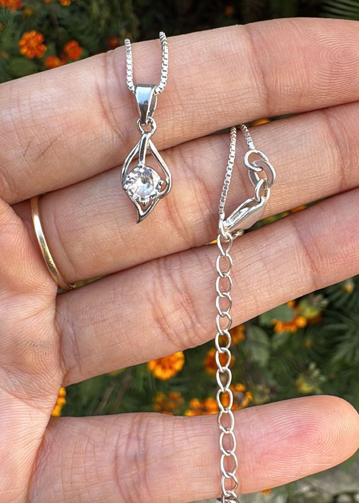925 sterling  Elegant Silver Necklac