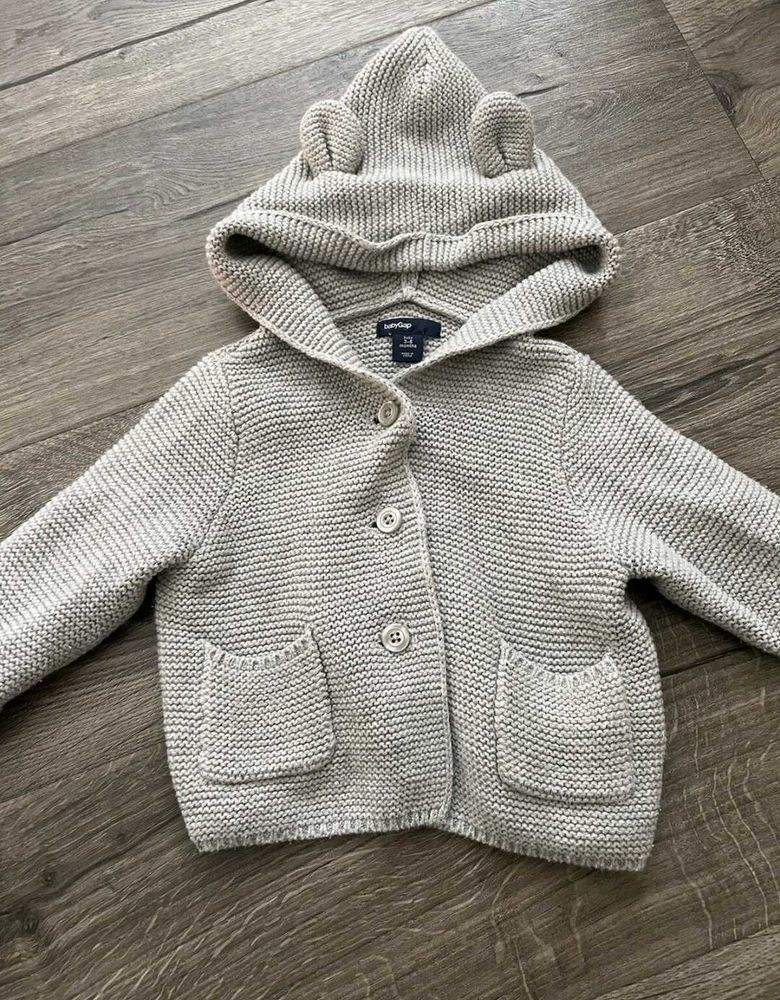 H&amp;M Hooded Cardigan Unisex (3-6 Months)