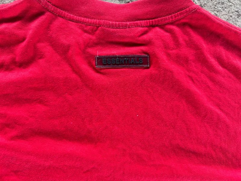 Essentials Red Tee