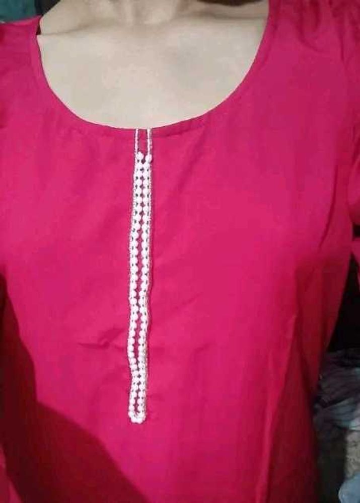 Pink Kurta