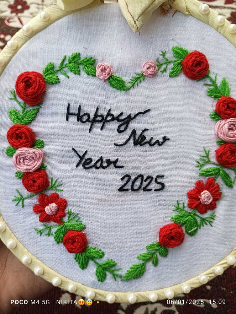 Hoop embroidery