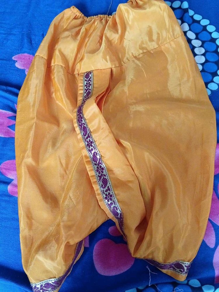 Silk Dhoti Pants
