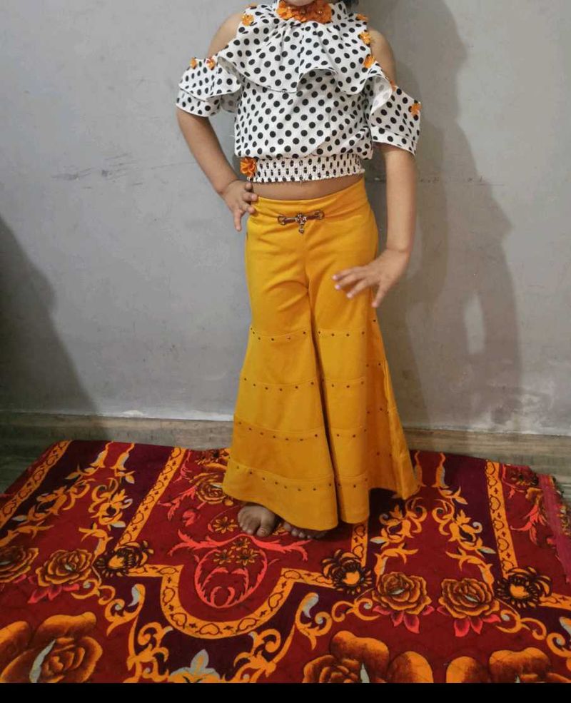 Plazo Dress For Baby Girl