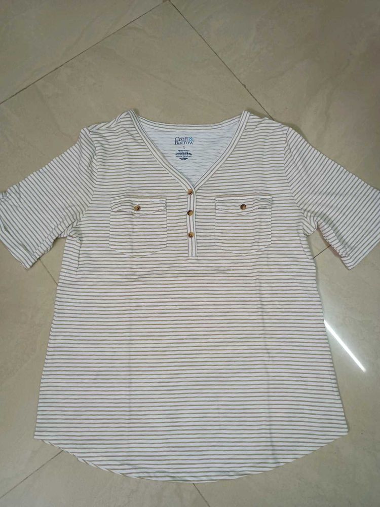 Croft &amp; Barrow Striped Top