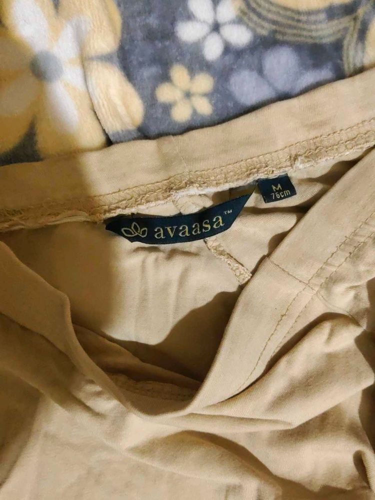 Avaasa Beige Pants - M