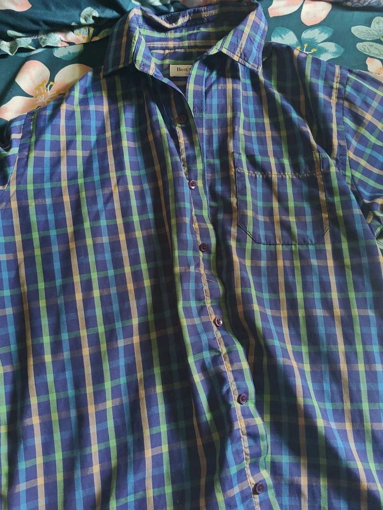 Plaid Flannel Shirt
