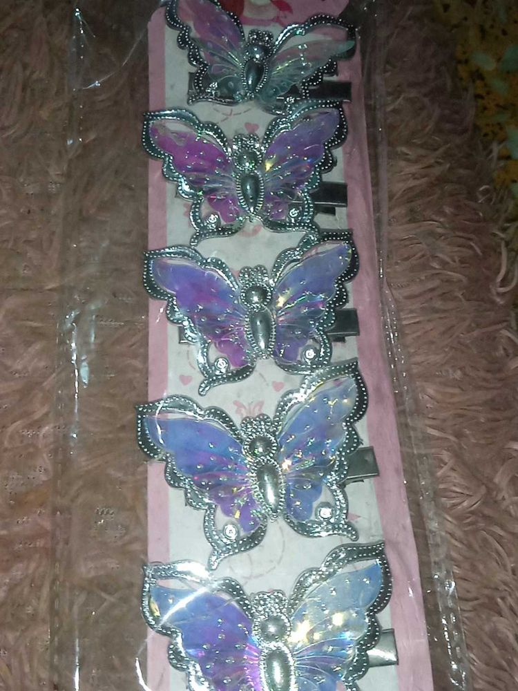 Butterfly Hair Clips