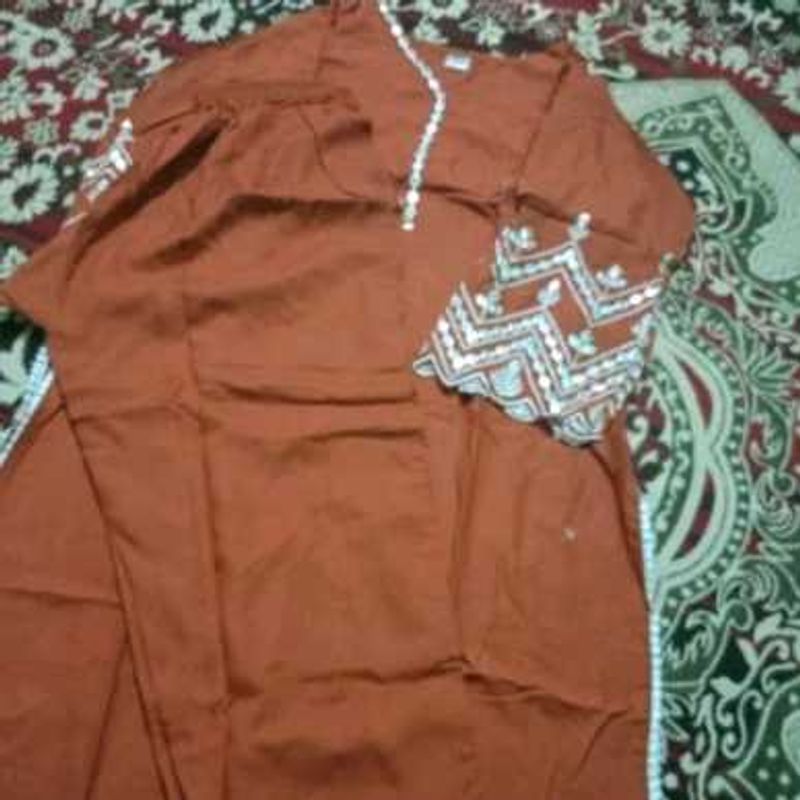 Kurta With Paint
