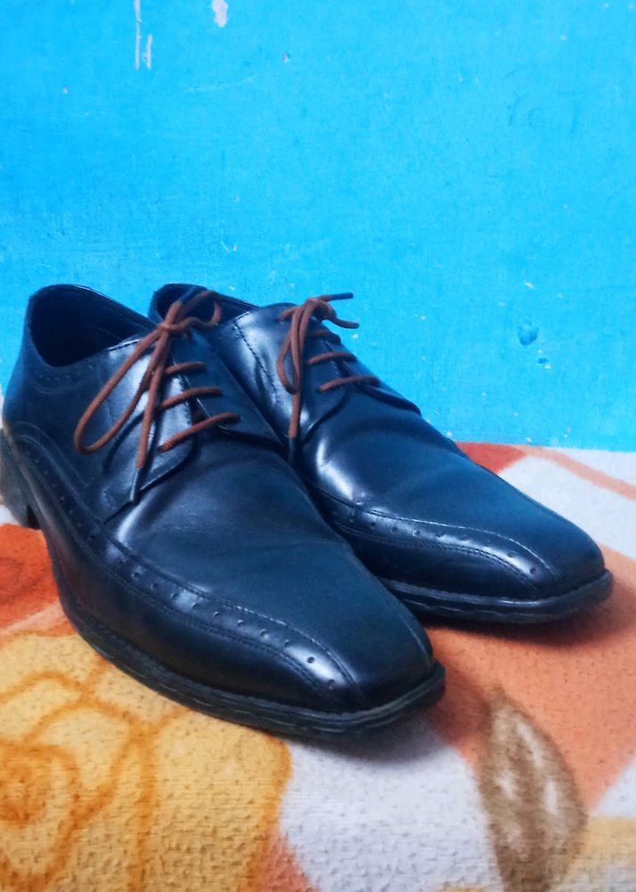 Original Brand Leather Black Shoes
