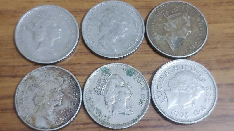 Rare Vintage Coin Collection 4pcs Set Combo