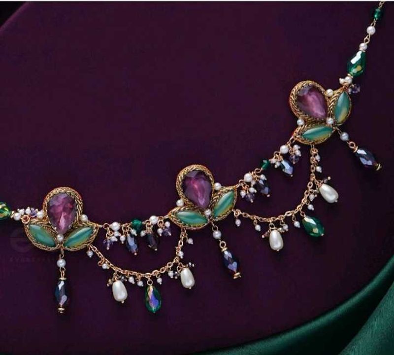 Jeweled Necklace &amp; Earring Set