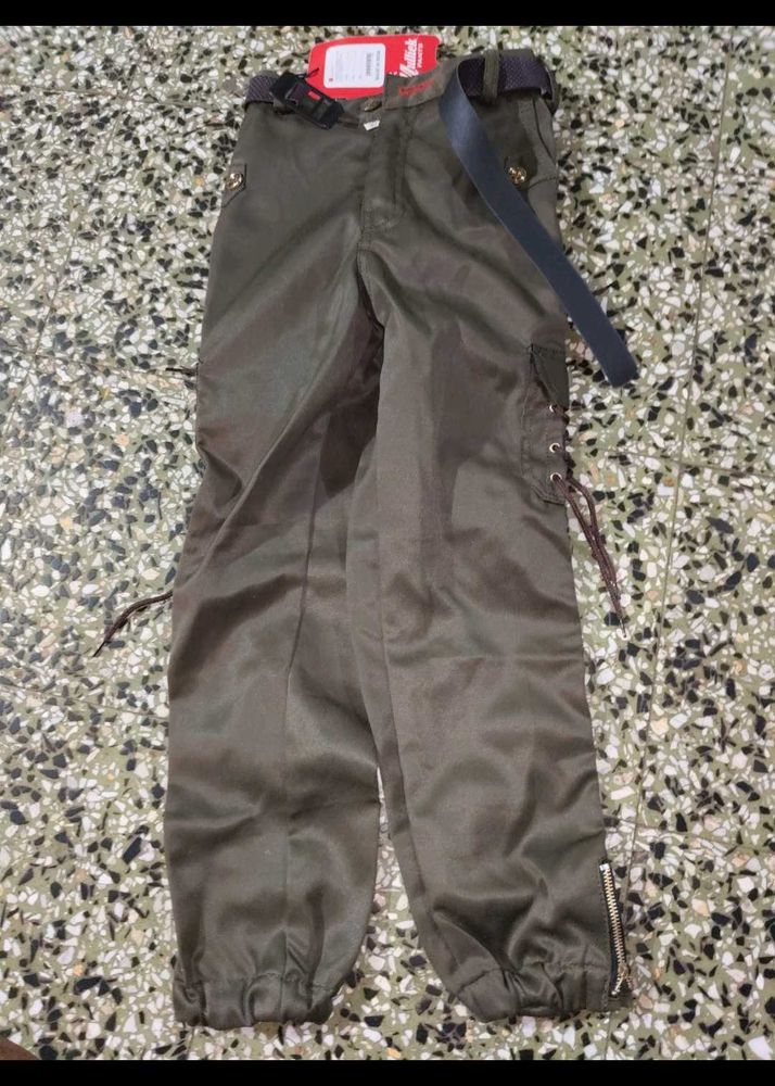 Olive Green Cargo Pants