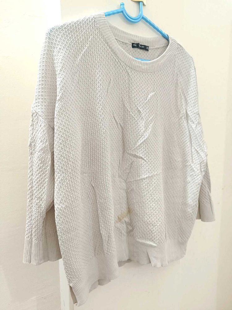 Beige Knit Sweater