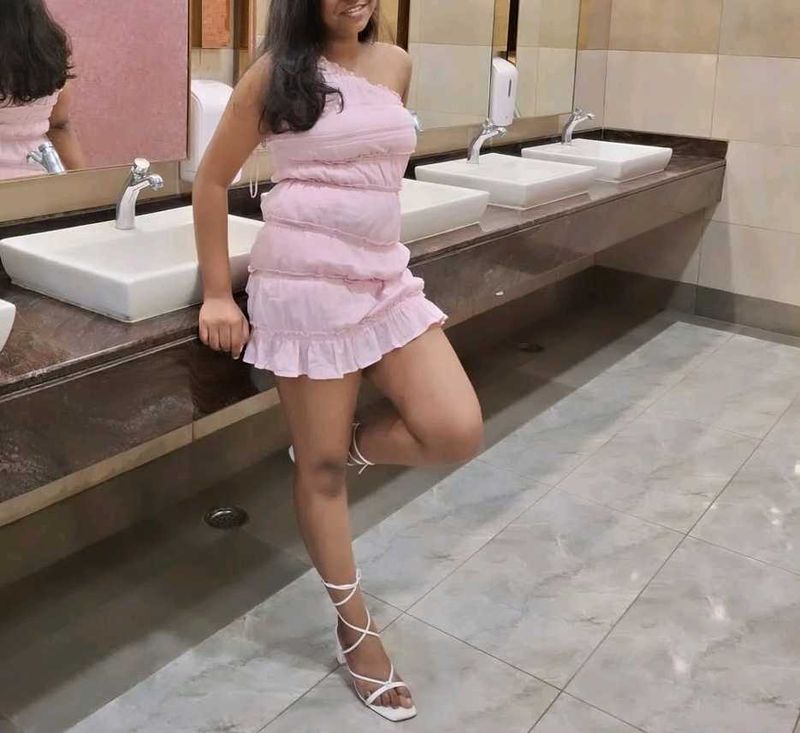 Pink Mini Dress