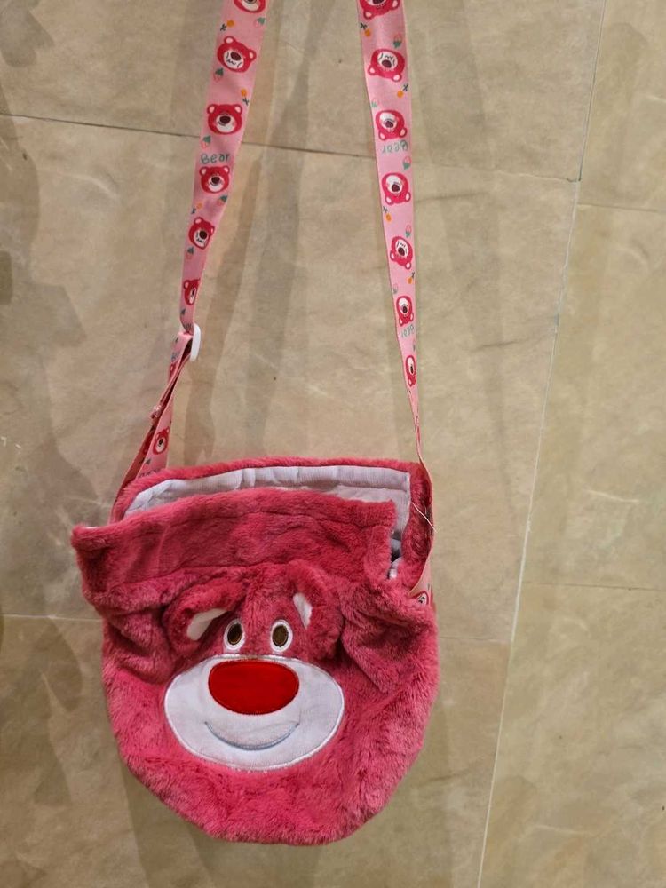 Lotso Bear Crossbody Bag