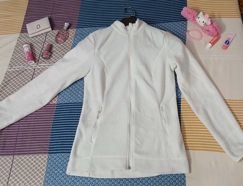 White Fleece Jacket ♡