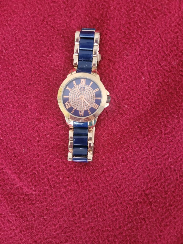 Women Watch Rose gold Nevy Blue