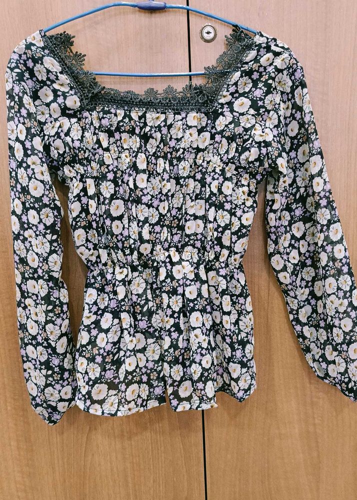 Summer Floral Top