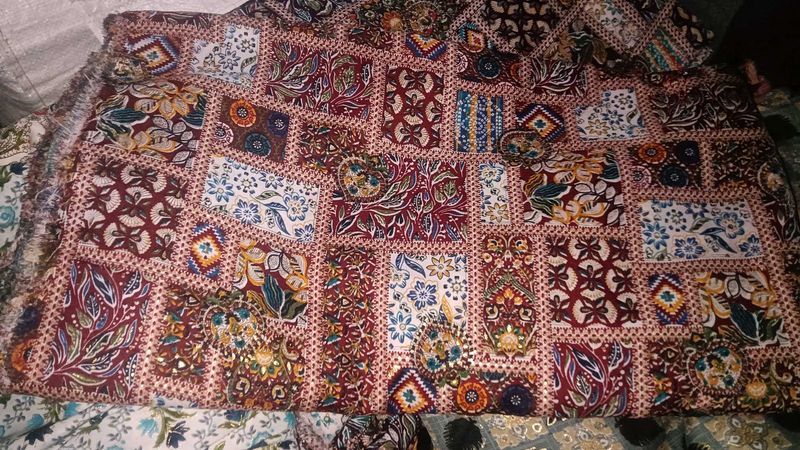 Vintage Floral Fabric