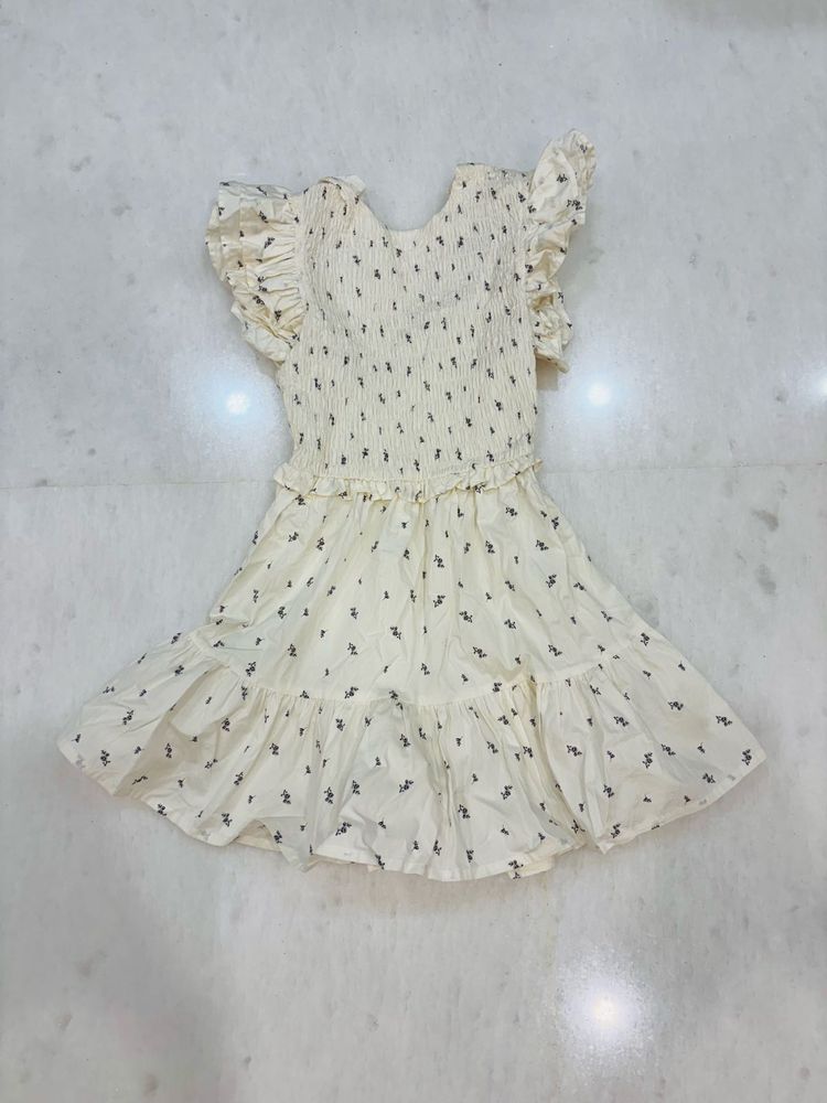Floral Ruffle Dress