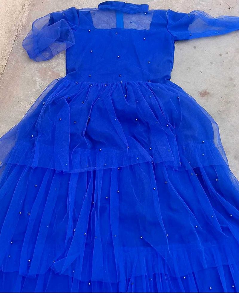 Blue gown for women and girls