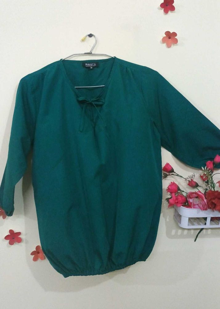 Turquoise Sea Green Coloured Balloon Top