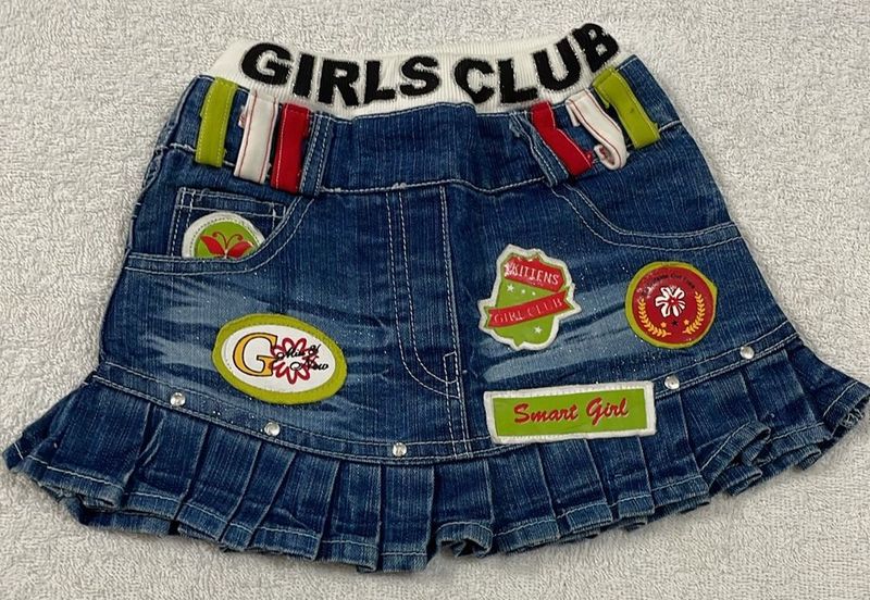 Girls Club Denim Skirt