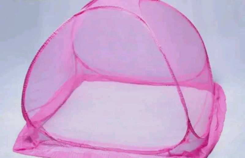 Pink Pop-Up Mosquito Net Tent