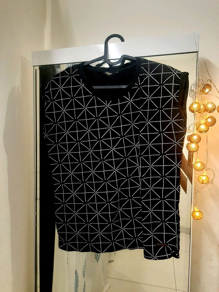 Roadster Black N White Top