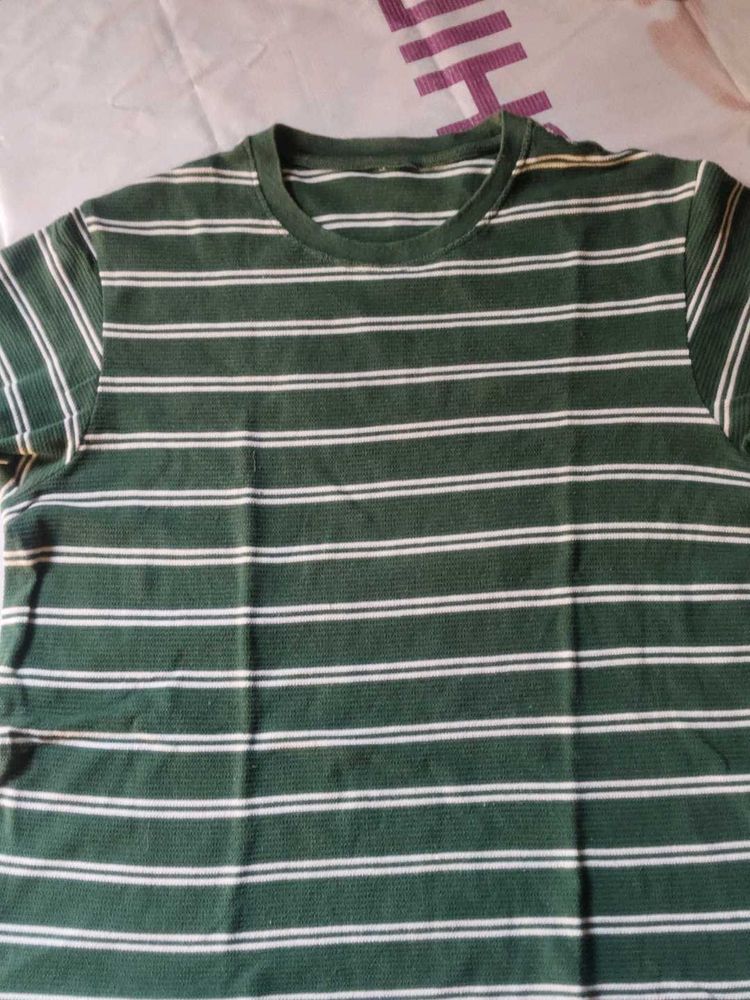 Striped Green T-Shirt
