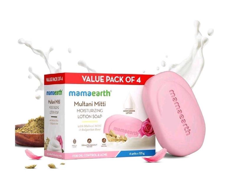 Mamaearth Multani Mitti Moisturizer Lotion Soap