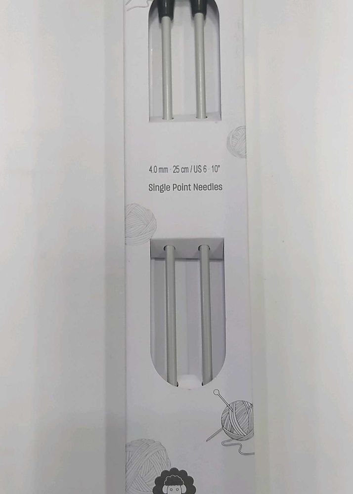 KnitPro Aluminum Knitting Needles - Size 4mm