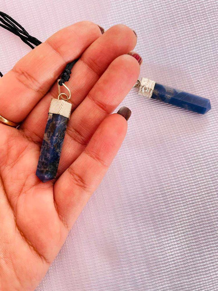 Lapis Lazuli Tower Pendent . .