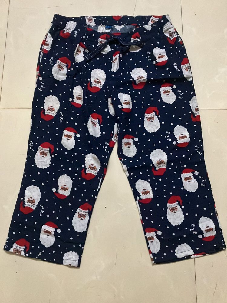 Old Navy Santa Print Pajama Pants