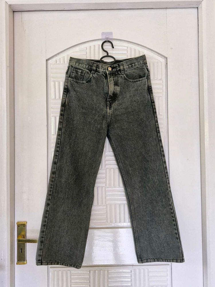 Dark Gray Baggy Jeans