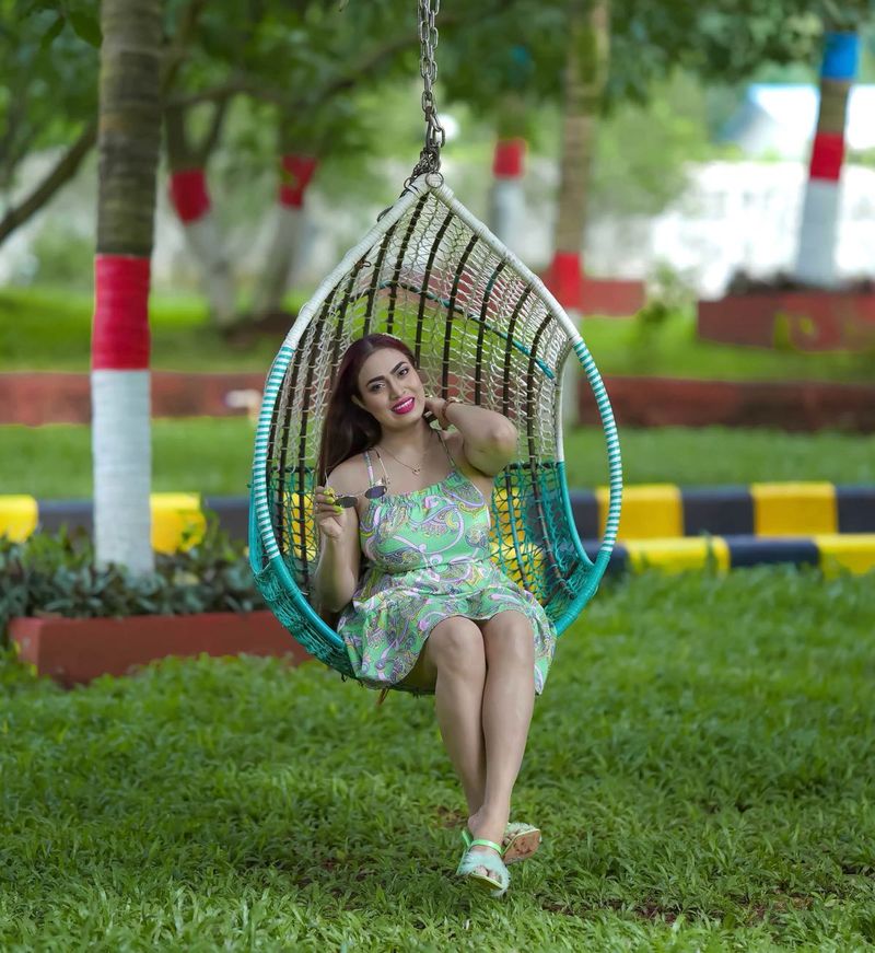Green Floral Sundress