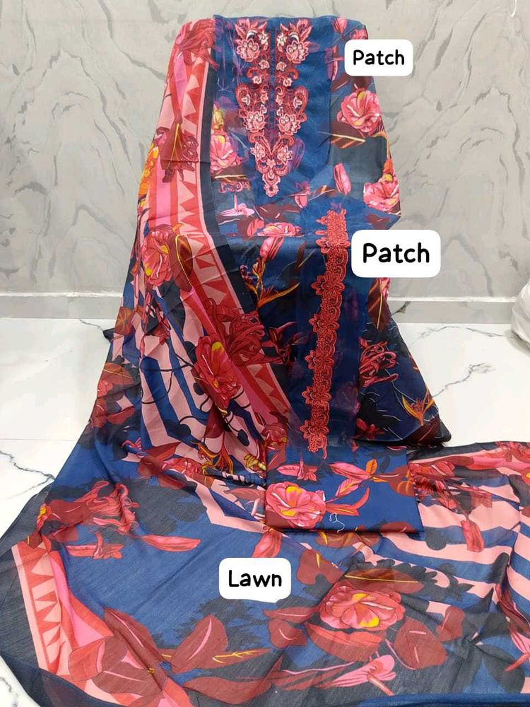 Patchwork Dress Material